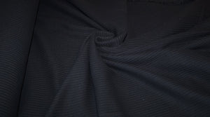 Waffel-Jersey Unifarben: Schwarz, Altrosa, Altgrün, Graun, Olive, Curry