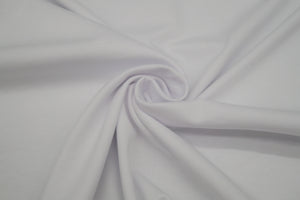 Baumwoll-Jersey Unifarbe: Weiß
